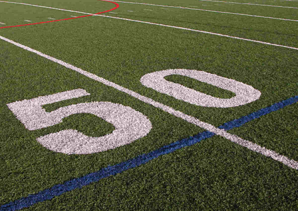 How Many Yards Is 50 Feet