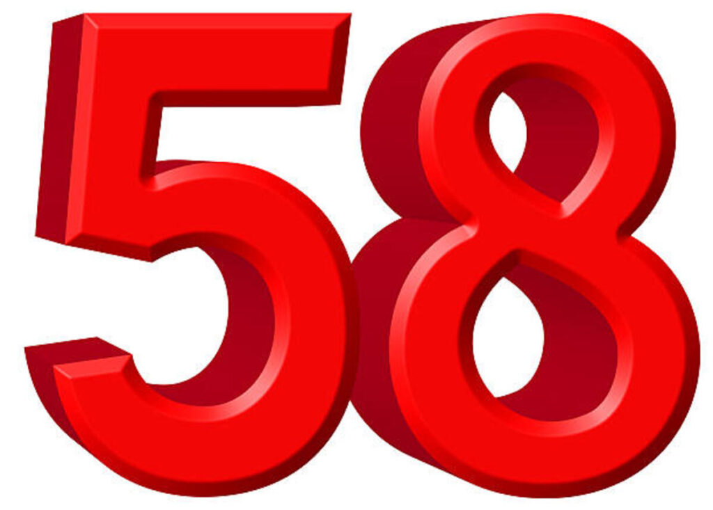 How Many Inches Is 58 Feet