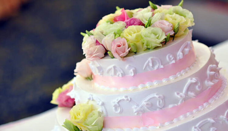 Pretty Layered Cake For Birthdays, Bridal Showers and Baby Showers
