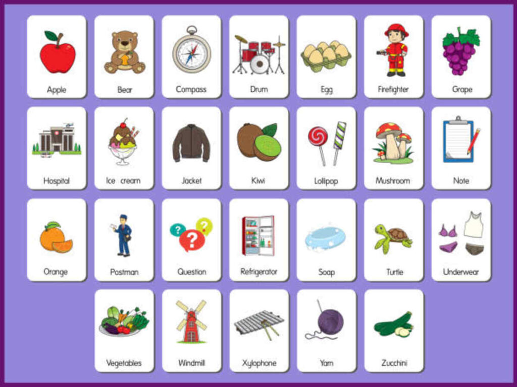 Fruits and Vegetables Worksheets for Kindergarten