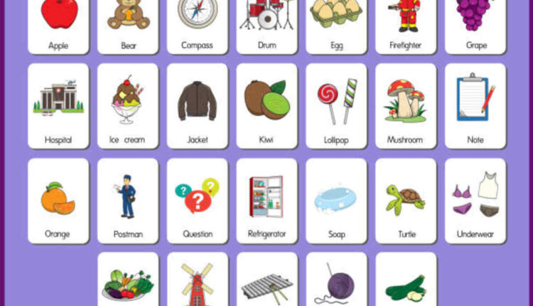 Fruits and Vegetables Worksheets for Kindergarten