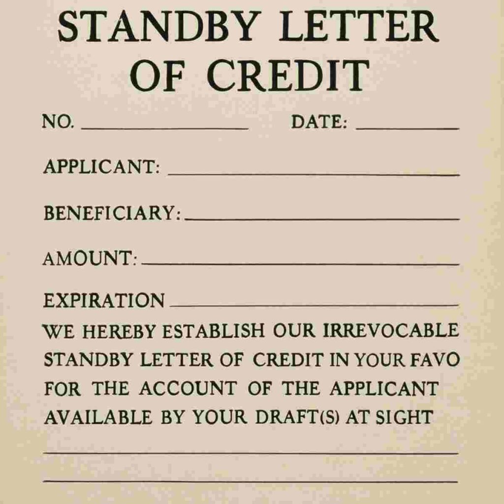 备用信用证提供者